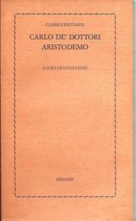 Aristodemo - Carlo De' Dottori - copertina