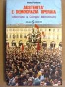 Austerità e democrazia operaia - Aldo Forbice - copertina