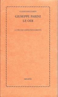 Le Odi - Giuseppe Parini - copertina