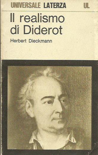 Il Realismo di Diderot - Herbert Dieckmann - copertina