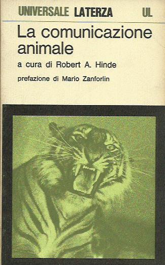 La Comunicazione Animale - Robert A. Hinde - copertina