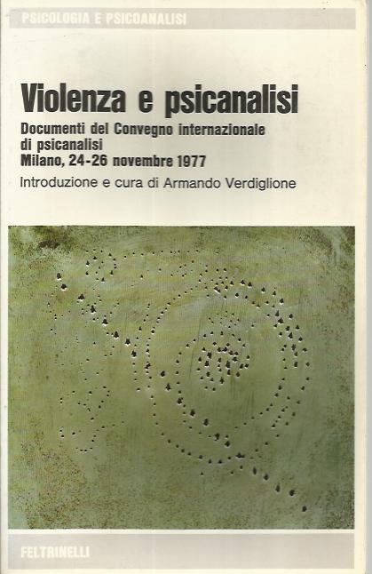 Violenza e psicoanalisi - copertina