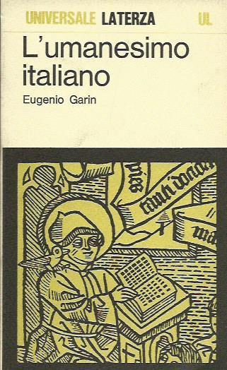 L' Umanesimo Italiano - Eugenio Garin - copertina