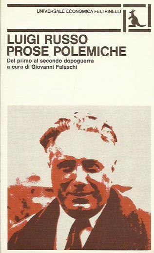 Prose polemiche - Luigi Russo - copertina