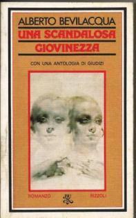 Una Scandalosa Giovinezza - Alberto Bevilacqua - copertina