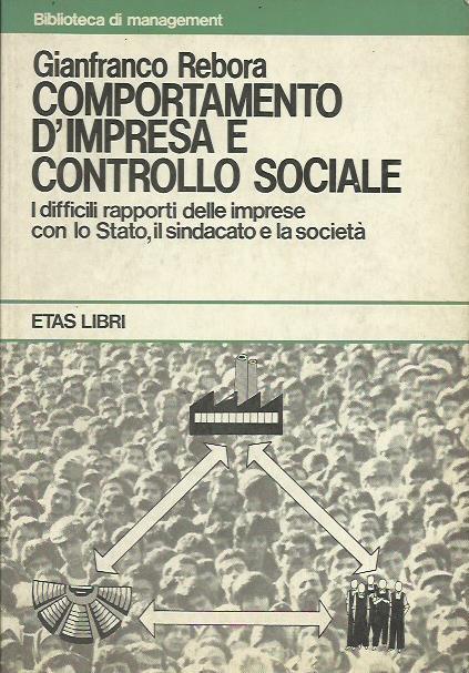 Comportamento d'impresa e controllo sociale - Gianfranco Rebora - copertina