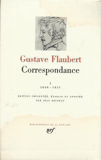 Correspondance I 1830-1851 - Gustave Flaubert - copertina