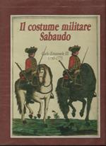 Il Costume militare Sabaudo