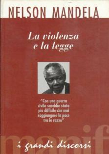 La violenza e la legge - Nelson Mandela - copertina