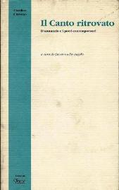 Il canto ritrovato - copertina