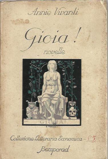 GIOIA! Novelle - Annie Vivanti - copertina