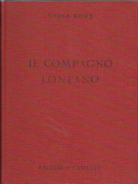 Il compagno lontano - Viola Rowe - copertina