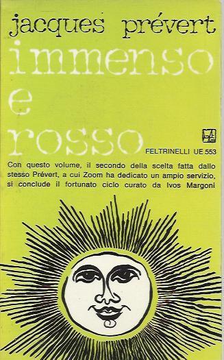 Immenso e rosso. Il Prevert di Prevert vol.II - Jacques Prévert - copertina