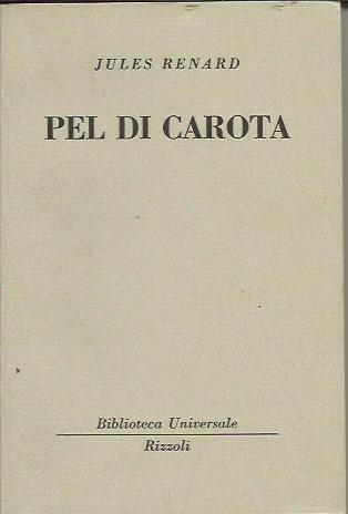 Pel di carota - Jules Renard - copertina