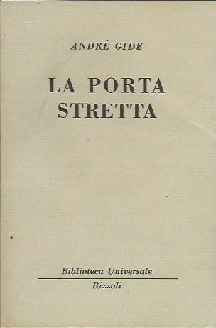 La Porta Stretta - André Gide - copertina