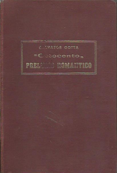 Ottocento - Salvatore Gotta - copertina