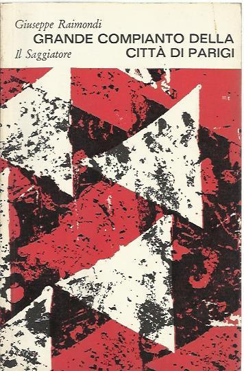 Grande compianto della città di Parigi - Giuseppe Raimondi - copertina