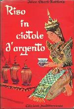 Riso in ciotole d'argento