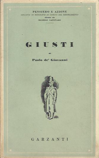 Giusti - Paolo De Giovanni - copertina