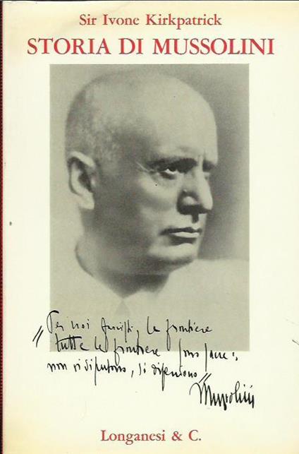 Storia di Mussolini - Ivone Kirkpatrick - copertina