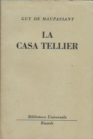 La Casa Tellier - Guy de Maupassant - copertina