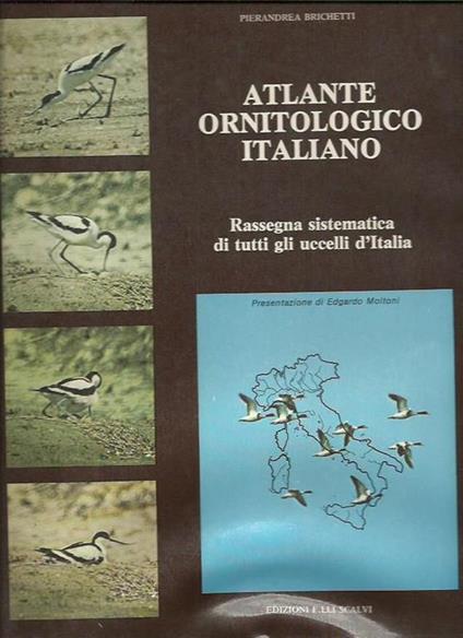 Atlante ornitologico italiano VOLUME II - Pierandrea Brichetti - copertina