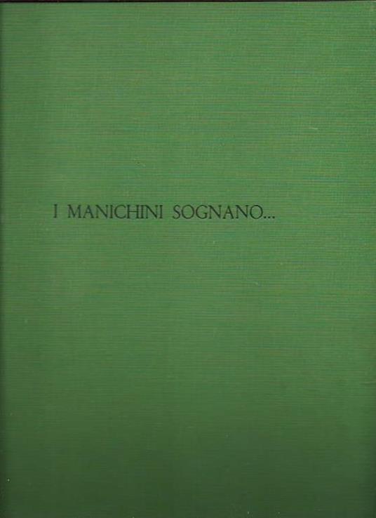 I manichini sognano… - copertina