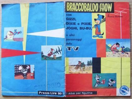 BRACCOBALDO SHOW - Album di Figurine Lampo - copertina