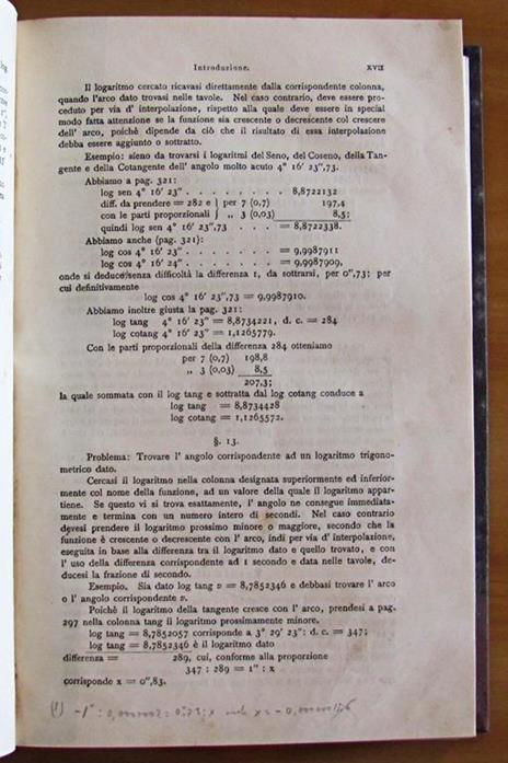 Nuovo Manuale Logaritmico-Trigonometrico Con 7 Decimali - 3