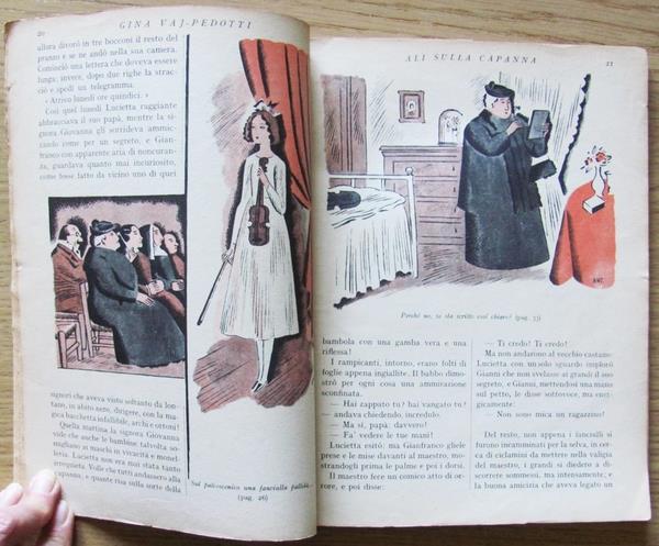 Ali Sulla Capanna - Il Romanzo Dei Ragazzi N.19 ill. da Bruno Angoletta