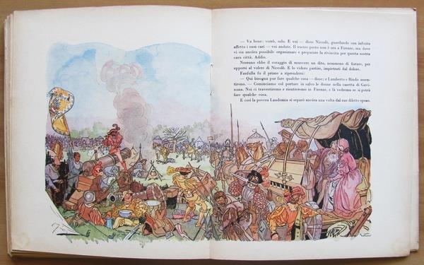 Il Romanzo Di Fanfulla Dall' Ettore Fieramosca E Dal Niccolò De' Lapi - Collana La Scala D'oro N.5 Serie V ill. da Gustavino