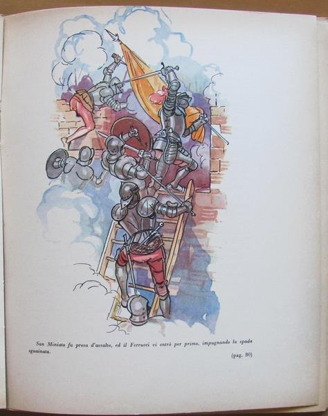 Il Romanzo Di Fanfulla Dall' Ettore Fieramosca E Dal Niccolò De' Lapi - Collana La Scala D'oro N.5 Serie V ill. da Gustavino