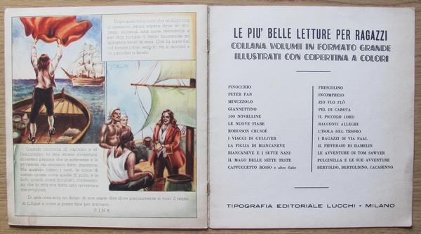I Viaggi Di Gulliver Nel Paese Dei Nani ill. da Galbiati