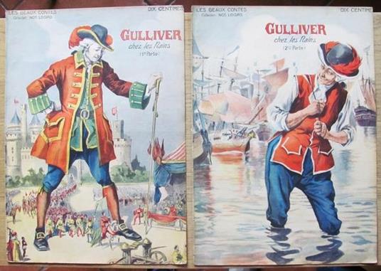 Gulliver Chez Les Nains 1 E 2 Partie - Completo - Jacob Grimm,Wilhelm Grimm - copertina