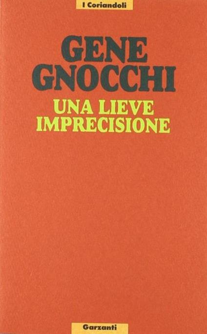 Una lieve imprecisione - copertina