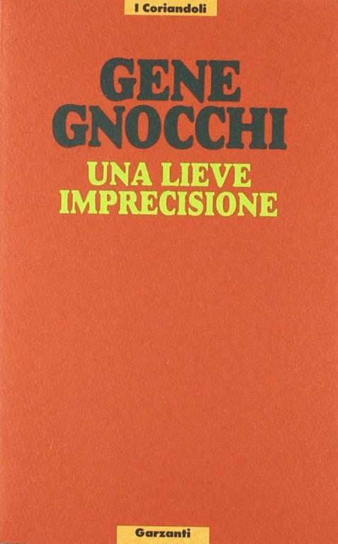 Una lieve imprecisione - copertina