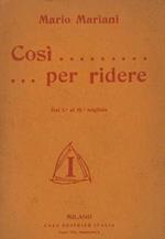 Così... per ridere