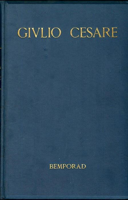 Giulio Cesare - Auguste Bailly - copertina