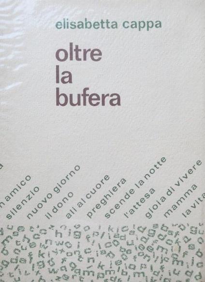 Oltre la bufera - Elisabetta Cappa - copertina