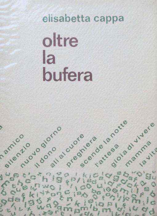 Oltre la bufera - Elisabetta Cappa - copertina
