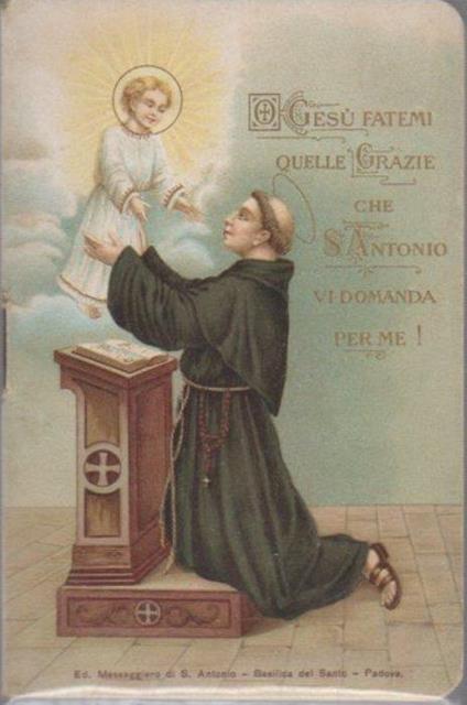 La messa e la comunione in compagnia di s. Antonio di Padova per ottenere qualche grazia speciale proposta alle anime bisognose - Antonio M. Cattomio - copertina