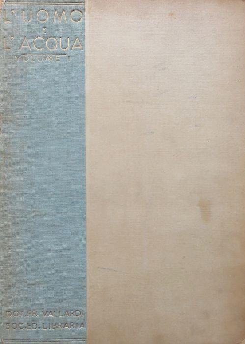 L' uomo e l’acqua - Hans Kraemer,Cesare Albertini - copertina