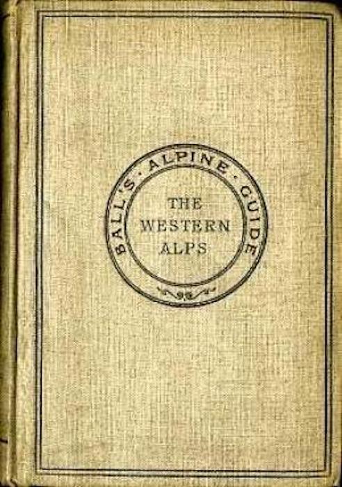 The Western Alps - John Ball - copertina