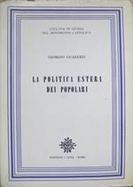 La politica estera dei popolari