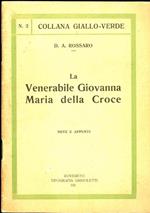 La venerabile Giovanna Maria della Croce: note e appunti
