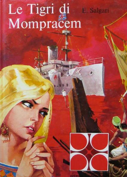 Le tigri di Mompracem - Emilio Salgari - copertina