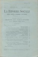 La riforma sociale: rivista critica di economia e di finanza. Anno XXXIX. Volume XLIII. N.2. Marzo-Aprile 1932