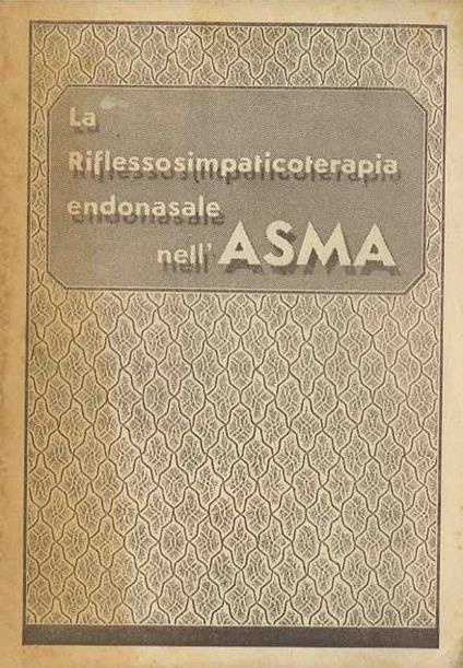 La riflessosimpaticoterapia endonasale nell’asma - copertina