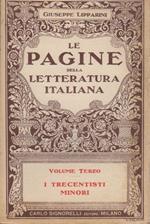 I trecentisti minori