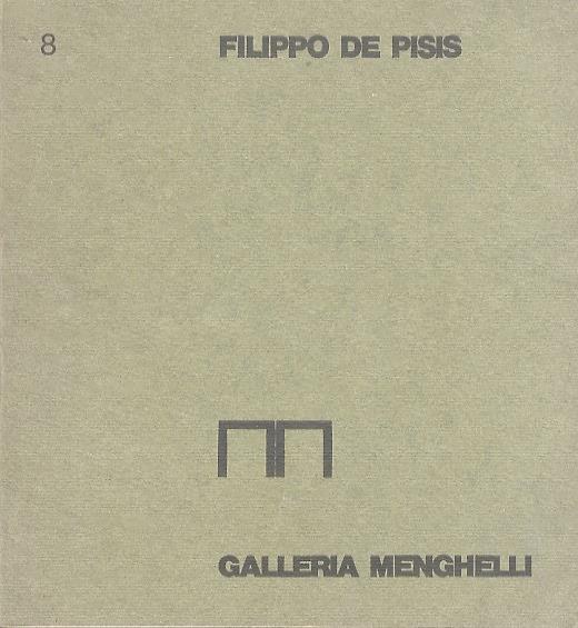 Filippo de Pisis: dal 6 al 31 ottobre 1972. 8 - copertina